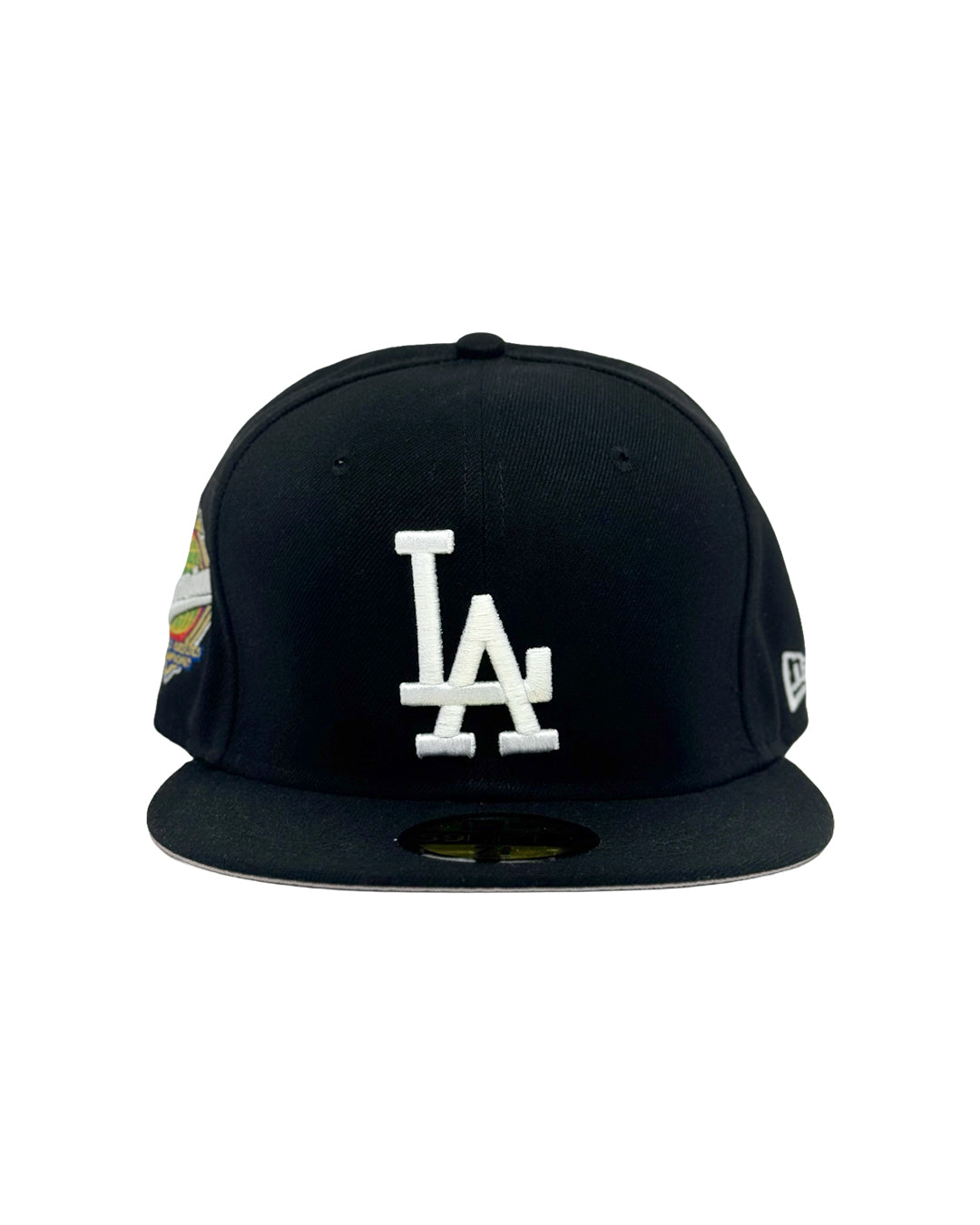 PREMIUM "LA" 59/50 FITTED HAT - BLACK (PRE-ORDER)