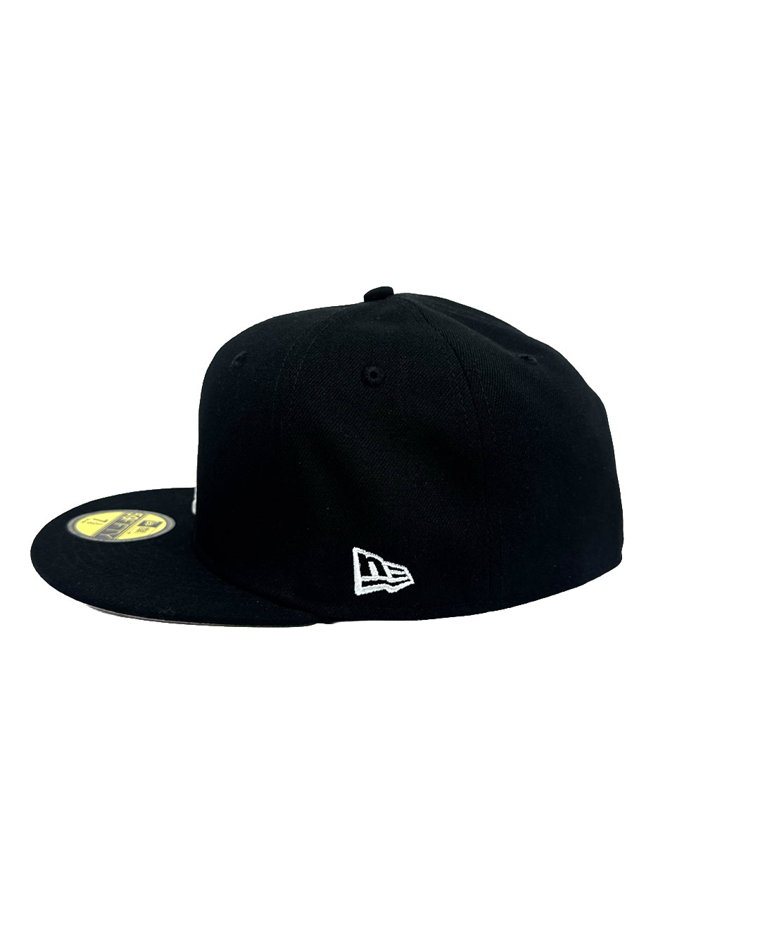 PREMIUM "LA" 59/50 FITTED HAT - BLACK (PRE-ORDER)