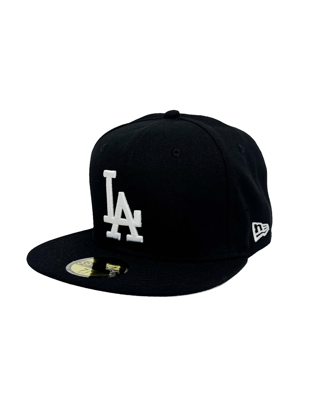 PREMIUM "LA" 59/50 FITTED HAT - BLACK (PRE-ORDER)