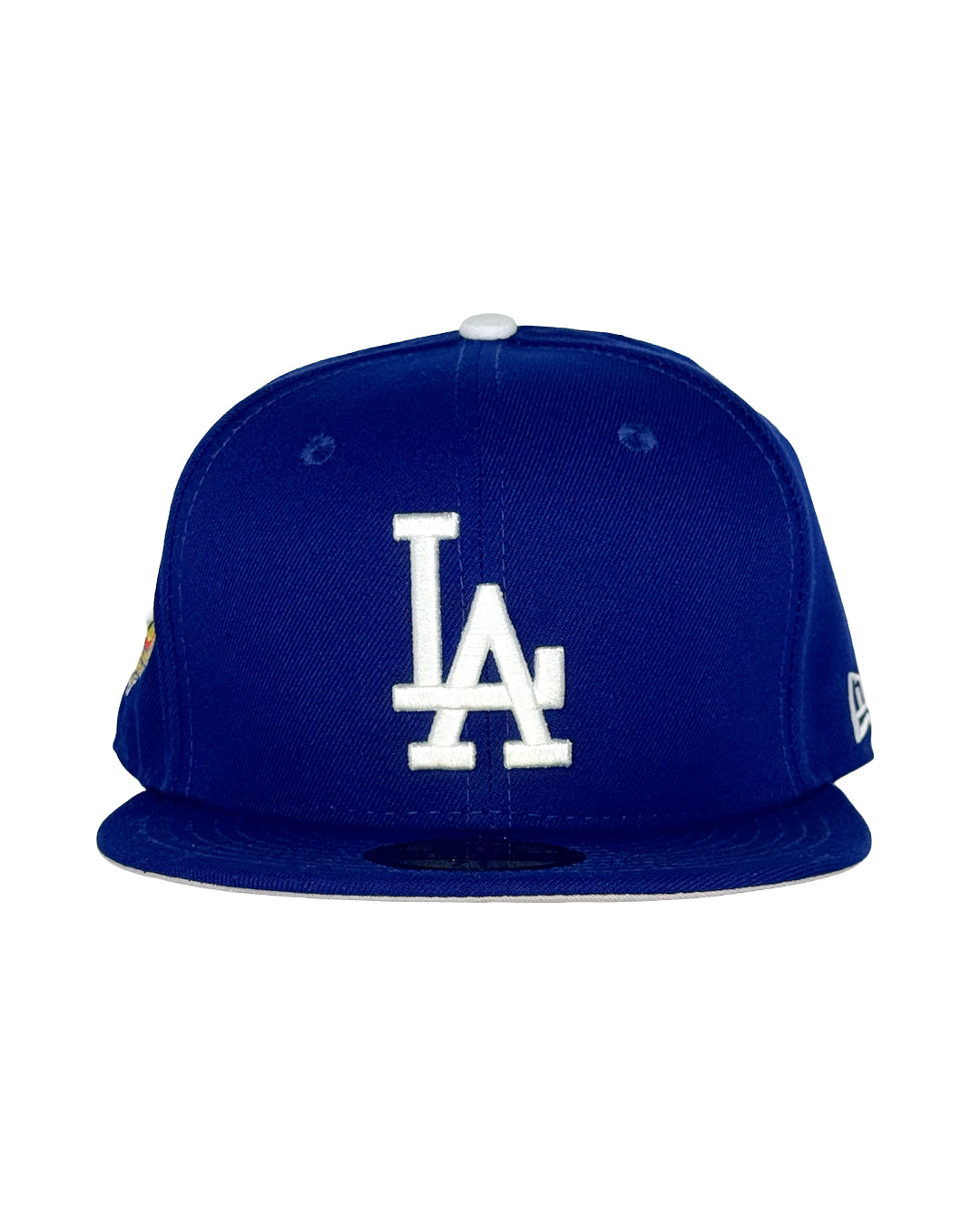 PREMIUM "LA" 59/50 FITTED HAT - BLUE (PRE-ORDER)