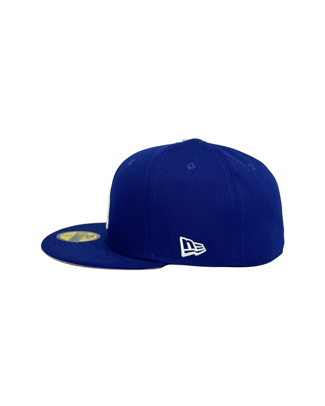PREMIUM "LA" 59/50 FITTED HAT - BLUE (PRE-ORDER)